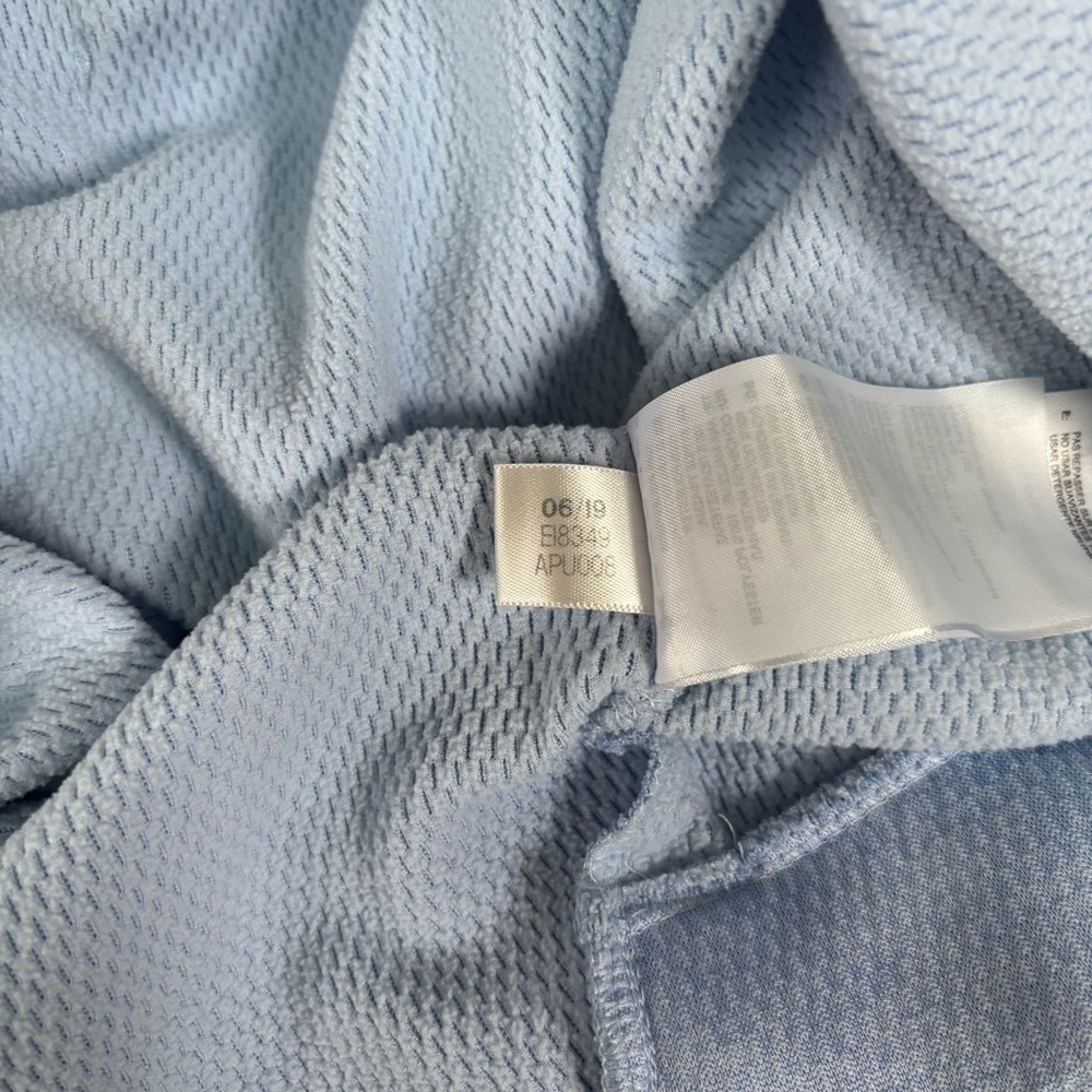 Adidas Clima Warm Baby Blue Hoodie Women’s Size Small - Picture 12 of 12